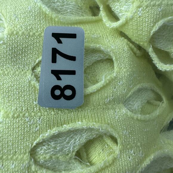 Lulu B Top Shirt Tunic Womens 1X Yellow Cutout Beachy Resort Colorful Tropical - Picture 12 of 12